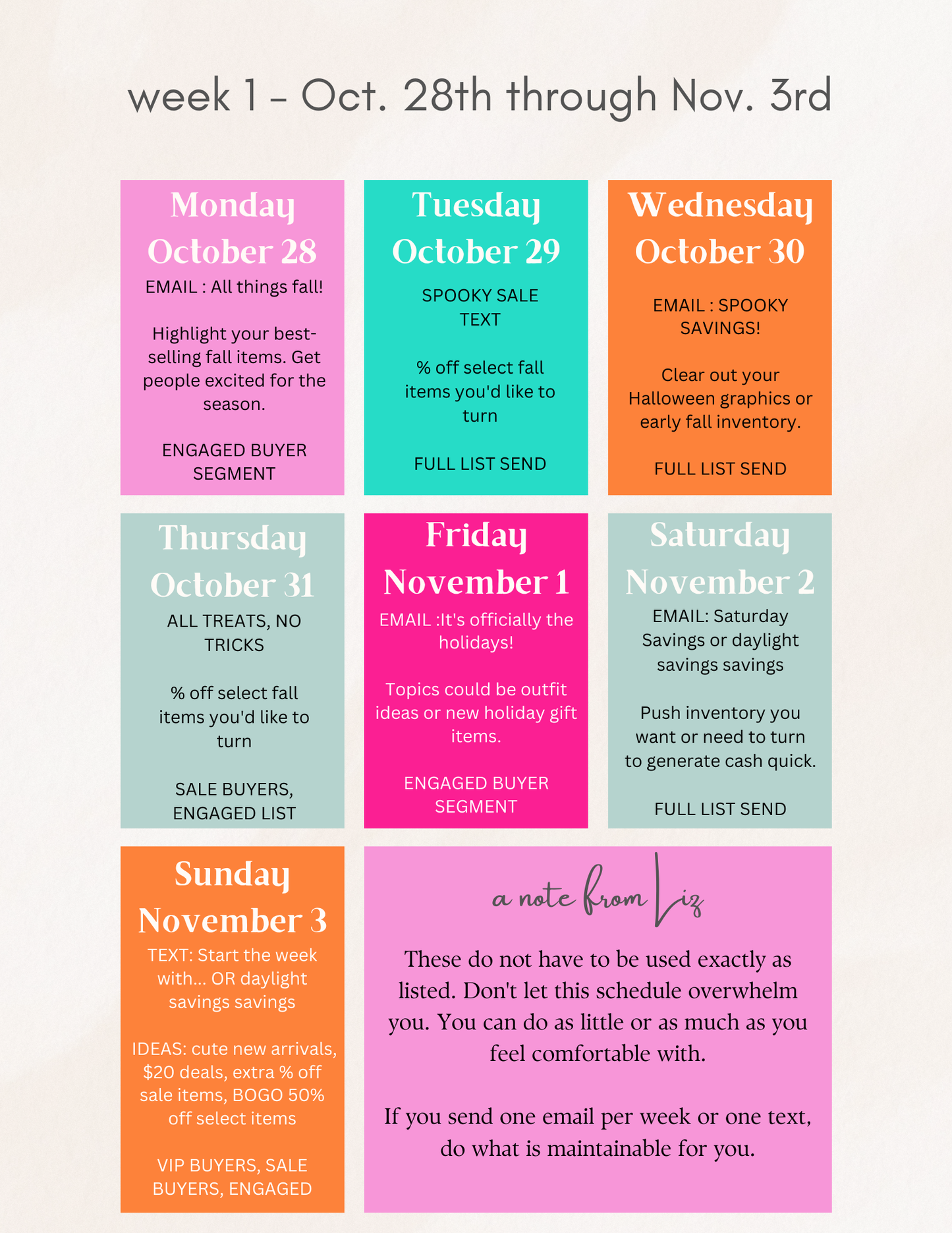 email marketing templates and marketing guides for boutiques for 2024 holiday season